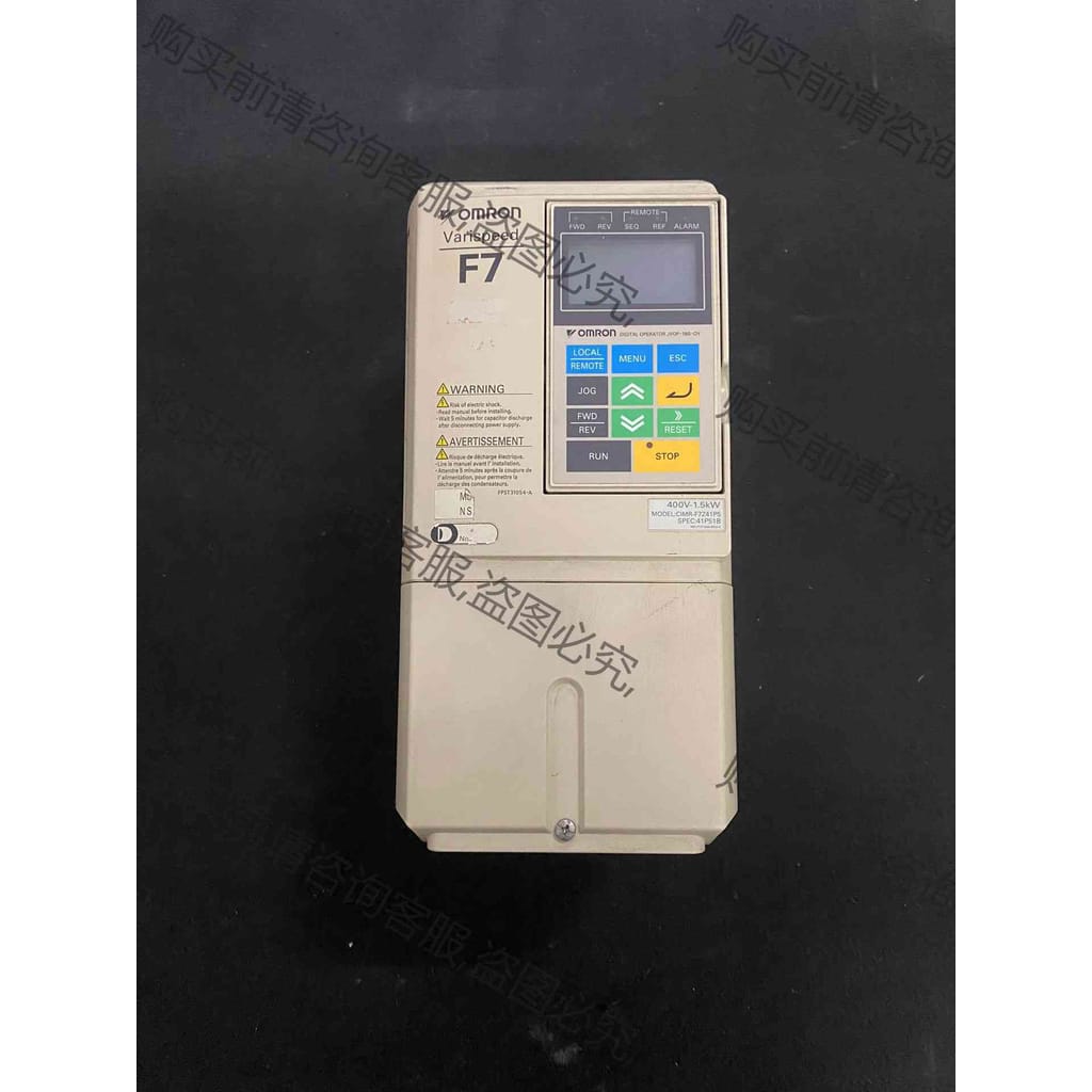 功能正常议价 安川欧姆long变频器CIMR-F7Z41P5原装拆机保证质量