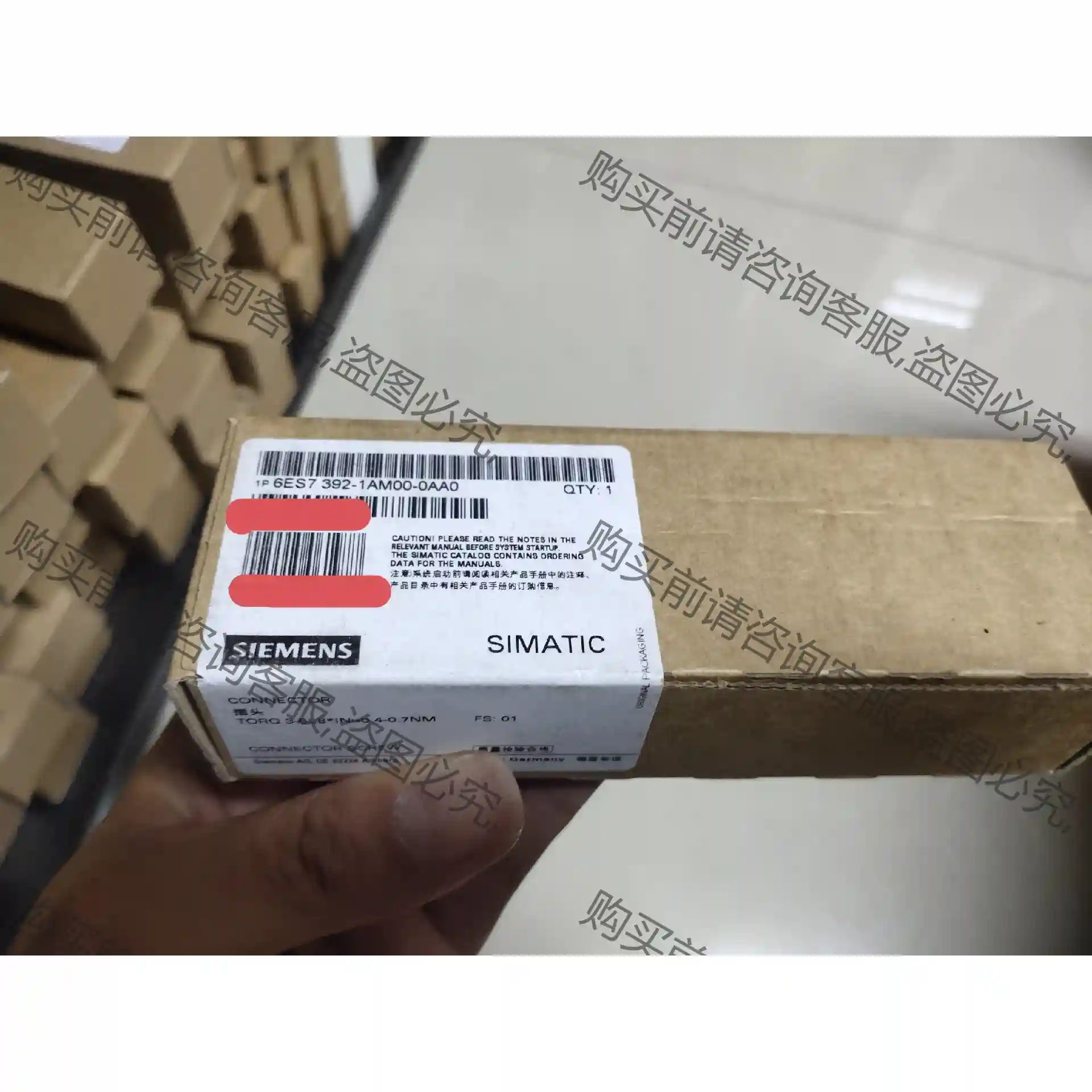 6ES7392-1AM00-0AA0、6ES7 392-1A 先议价 拆机货包好