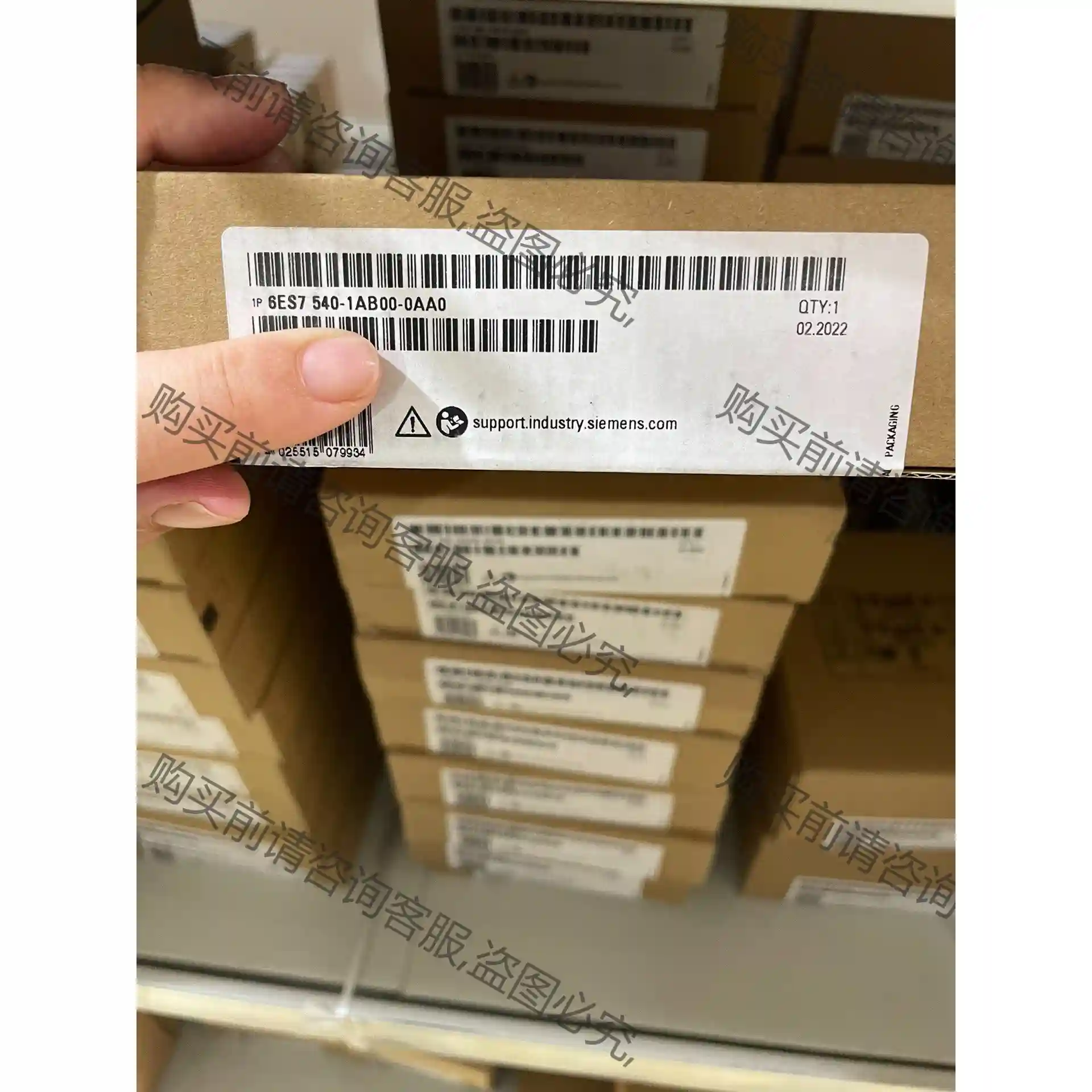 6ES7540-1AB00-0AA0全新原装正品 先议价 拆机货包好