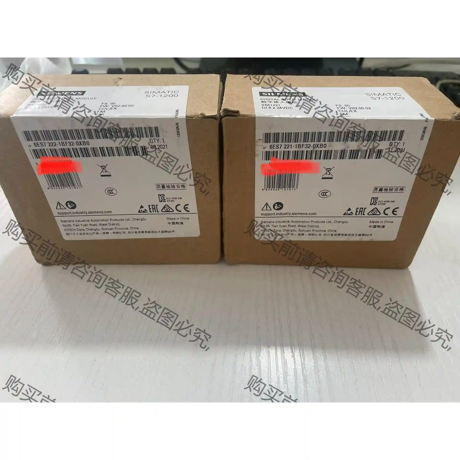 6ES7 222-1BF32-0XB0 原装正品未开封，现货 先议价 拆机货包好