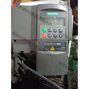 西門zi420變頻器 6SE6420 2UD22 2BA1 拆機貨包好 先議價