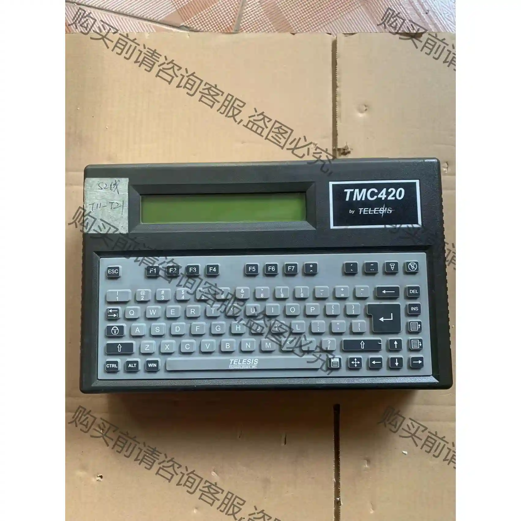 拆机TELESIS打码机，原装拆机件，TMC420 打码机 先议价 拆机货包