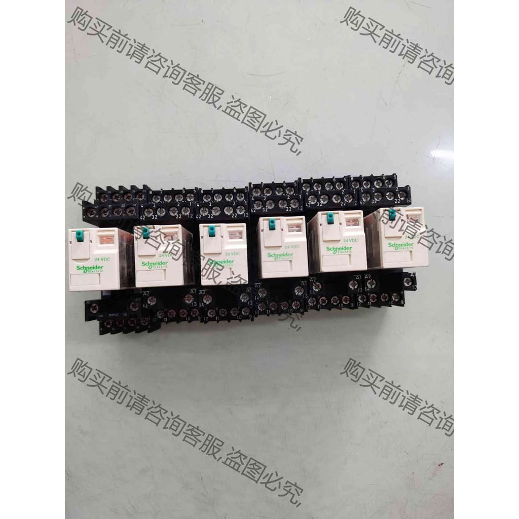 功能正常议价 拆机 正品施耐de继电器RXM4AB1BD，14脚，DC24V