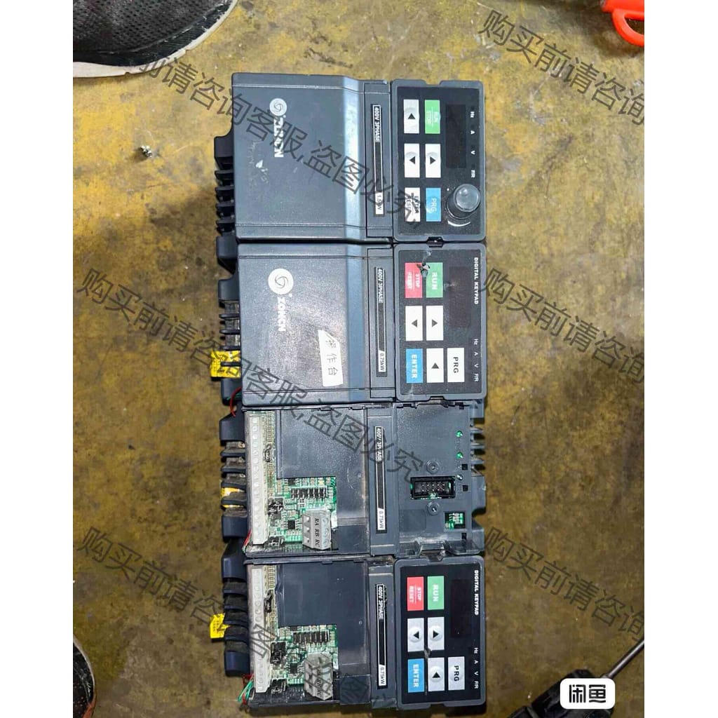 功能正常议价 众辰变频器1.5kw（Z2400-1R5G）二手拆机，成色如