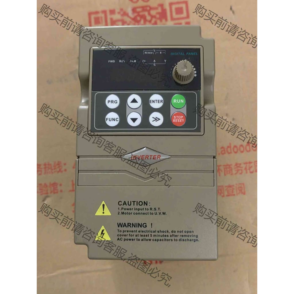 功能正常议价 韦德韦诺变频器VDF330A-T1.5MB成色如图1.5kw