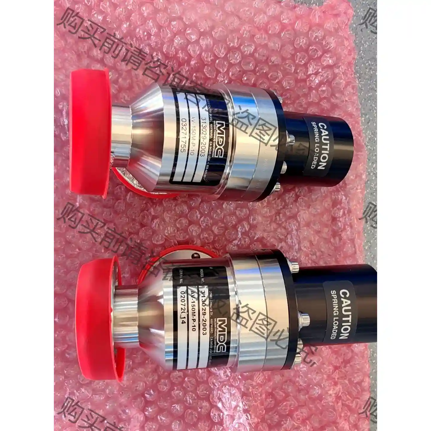 MDC AV-150M-P-10，9新高真空阀门先议价拆机货包好