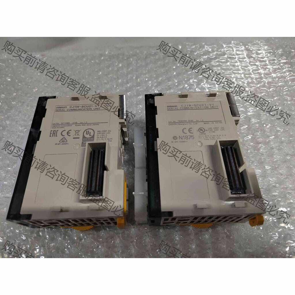 功能正常议价 欧姆longCJ1W-SCU21-V1模块2个，如图实物拍摄，功