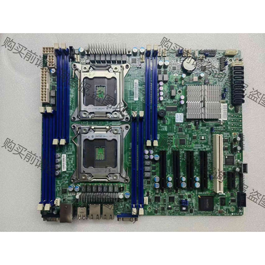 功能正常议价 现货超微X9DRL-3F/IF 双路服务器主板C602 20