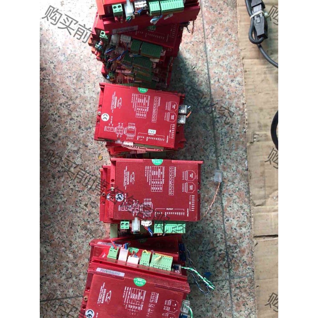 功能正常议价 研控步进驱动，总线带网口SSD2505PR二手拆机成色漂