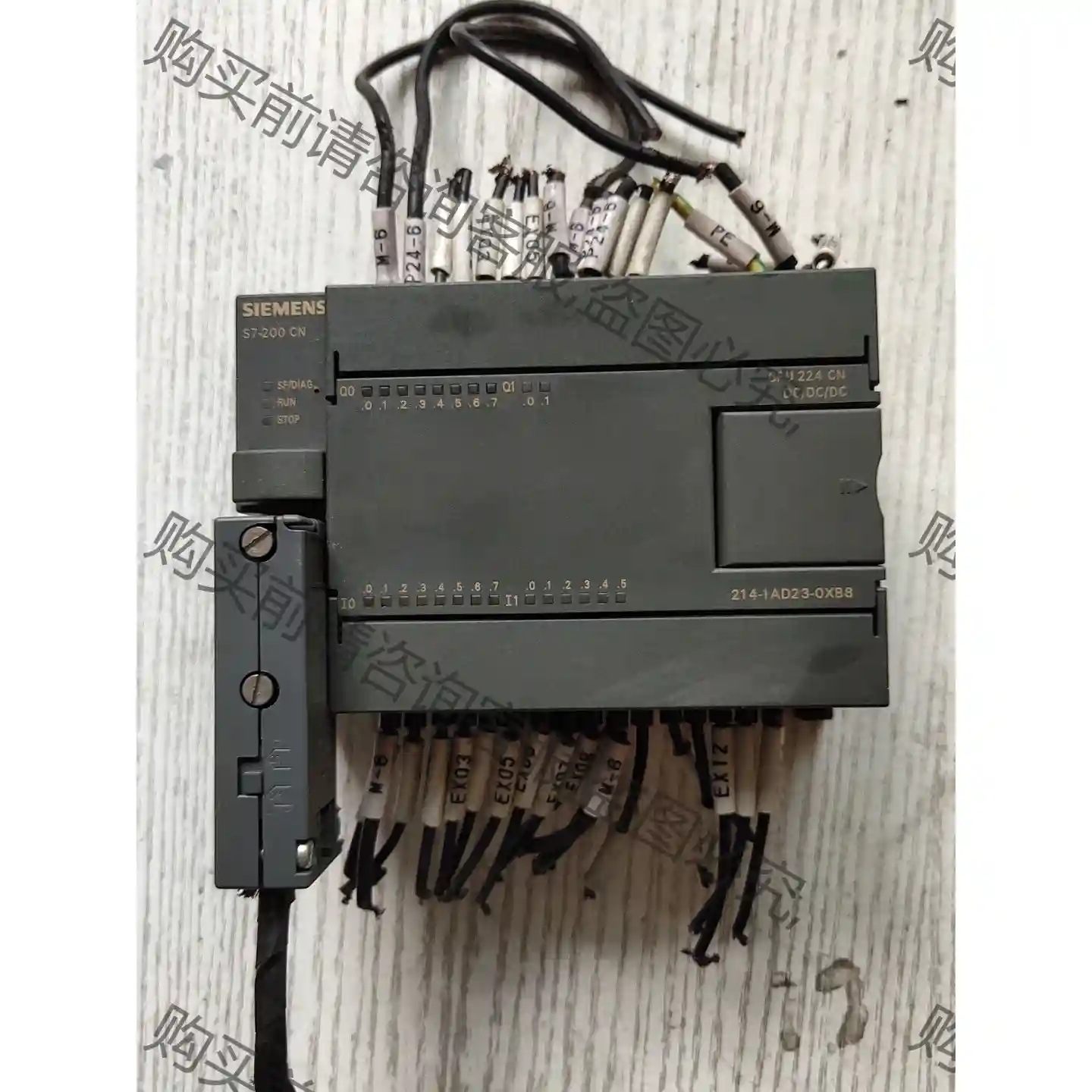 二手拆机西门ziPLC 214－1AD23－0XB8功能完好 先议价 拆机货包好