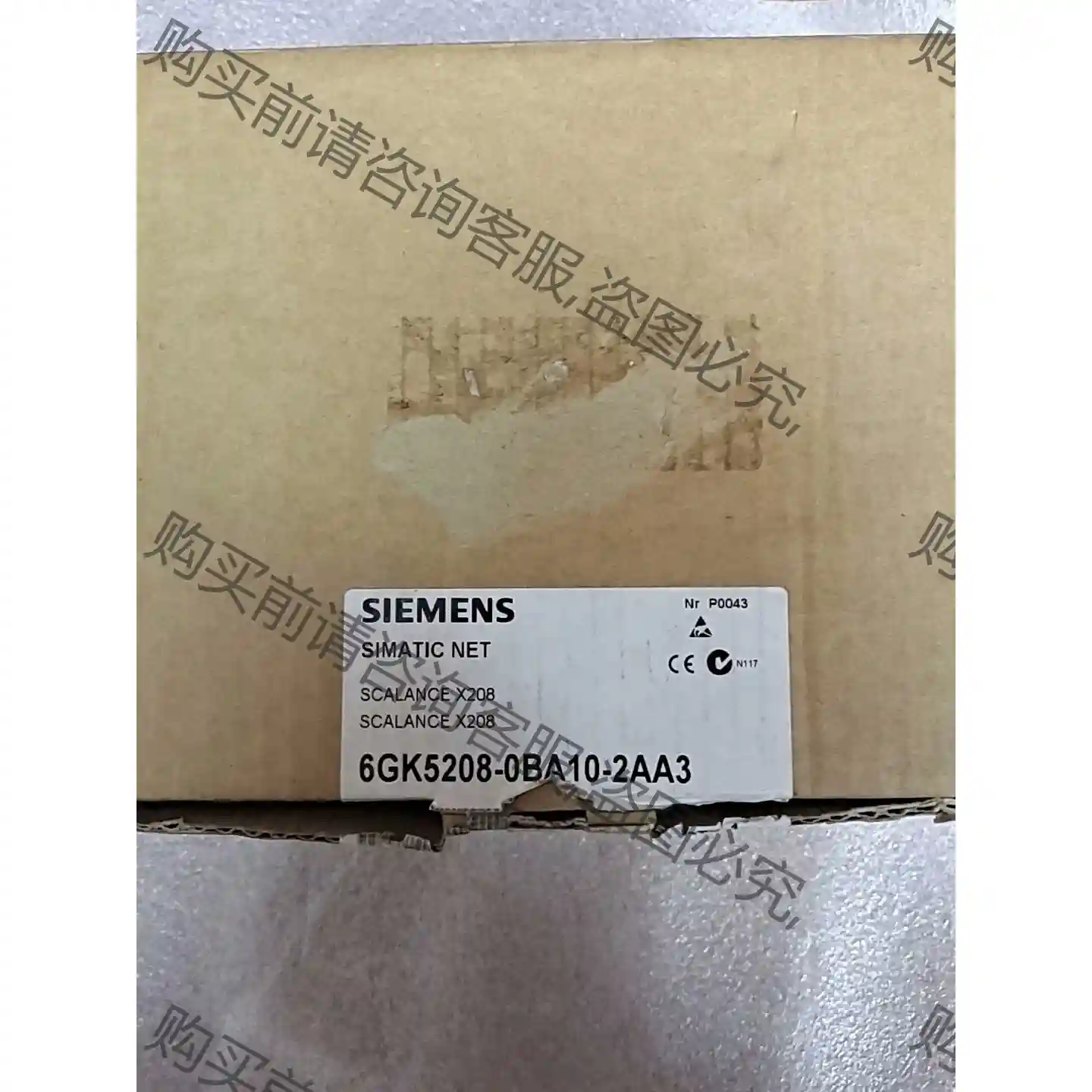 西门zi 6GK5208-0BA10-2AA3 先议价 拆机货包好