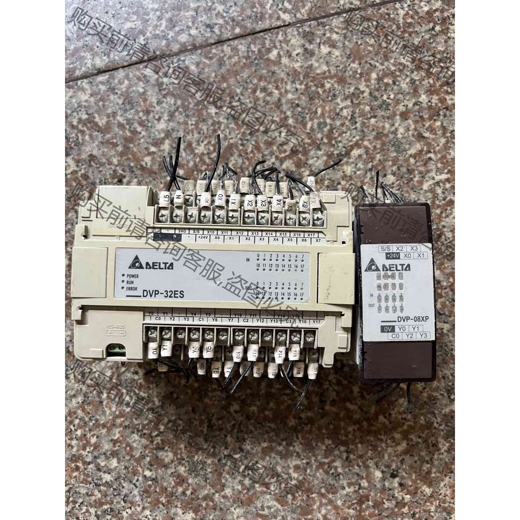 功能正常议价 DVP 32ES00T2 PLC 扩展DVP08XP11R一