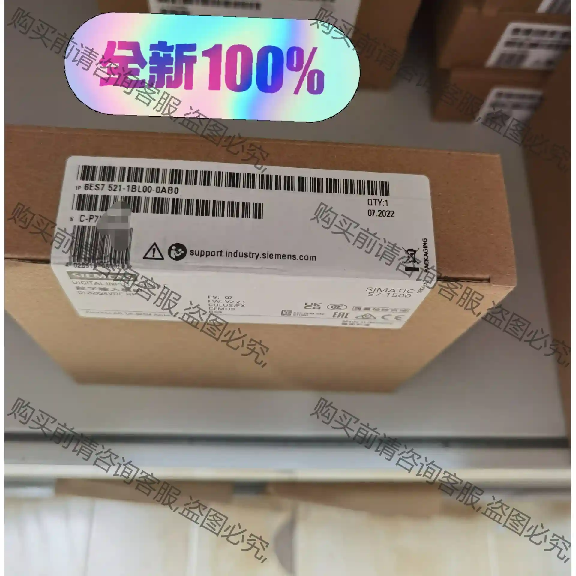 6ES7521-1BL00-0AB0 /521-1BLOO- 先议价 拆机货包好