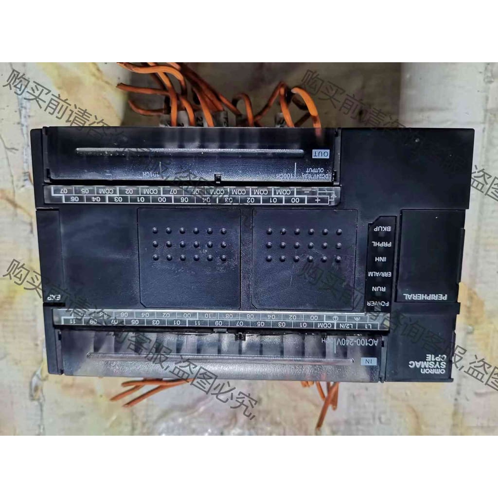 功能正常议价 欧姆longPLC，CPIE-E40DR-A，拆机件，成色如图，实