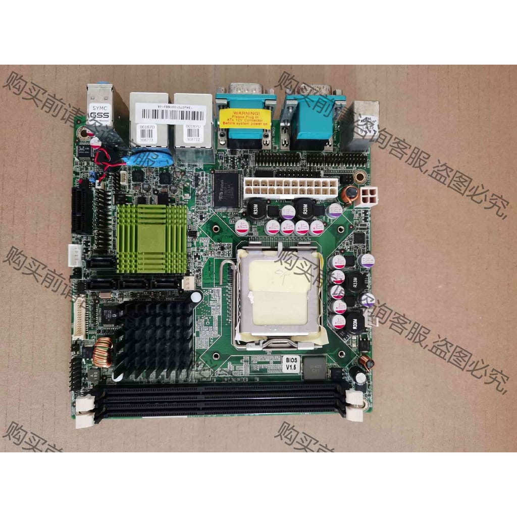 功能正常议价 威达IOBP-G412-R10主板，二手拆机测试好发货。