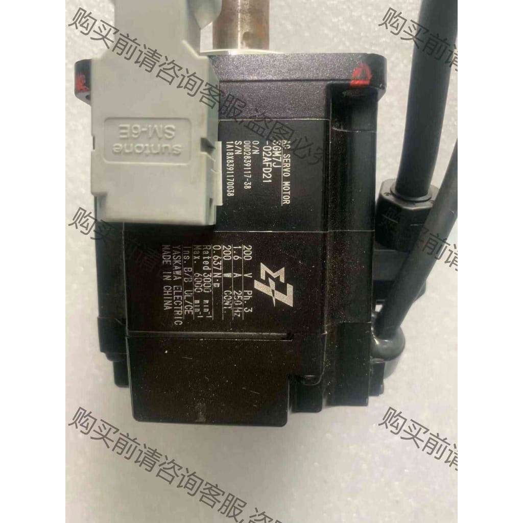 功能正常议价 SGM7J-02AFD21安川伺服电机