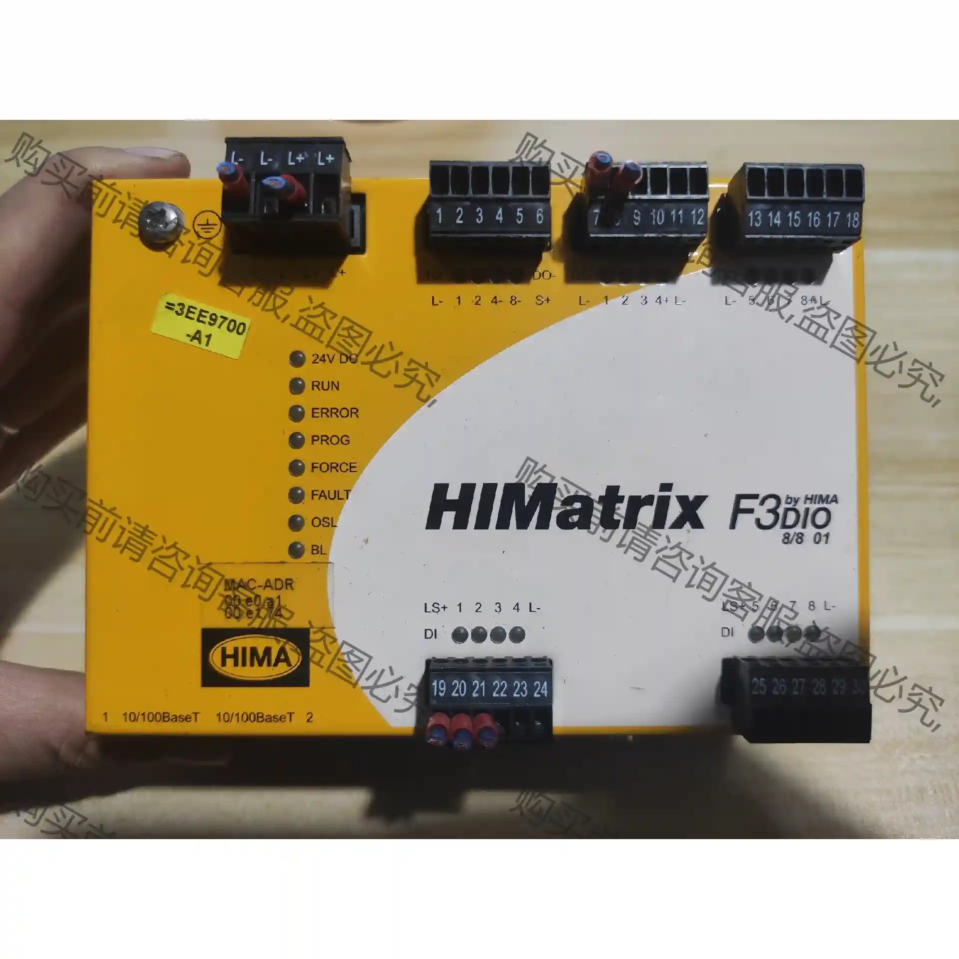 黑马模块HIMatrix F3DIO 先议价 拆机货包好