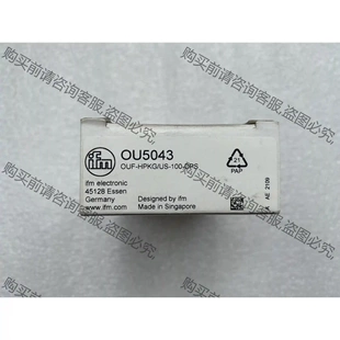 OU5043易福門IFM光纖傳感器全新原裝 OU5043 先議價 拆機貨包 正品