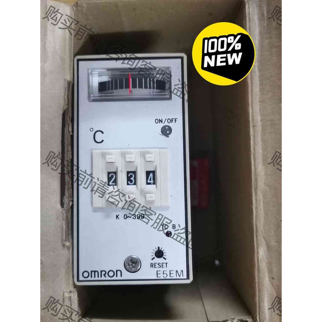 功能正常议价 欧姆long原装全新正品指针式温控器E5EM-YR4K温控表