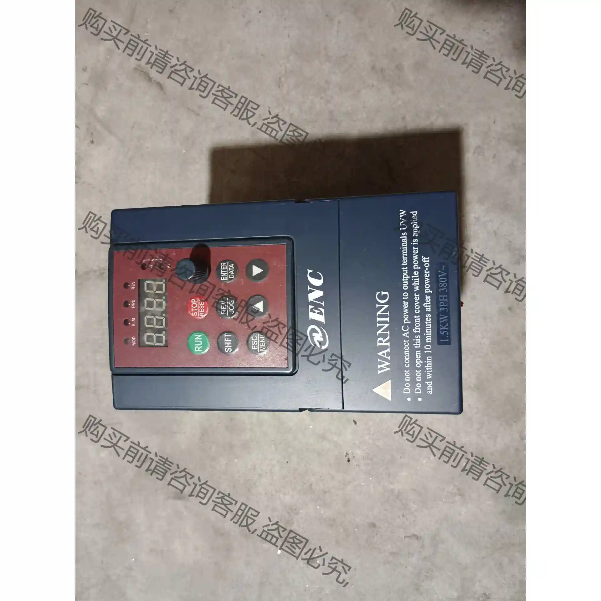 易能变频器EDS800-4T0015N 实物拍摄拆机包好无维 先议价 拆机货