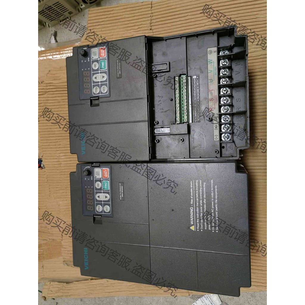 功能正常议价 纬创变频器AC60-7R5G/011P功能测试完好 成色如