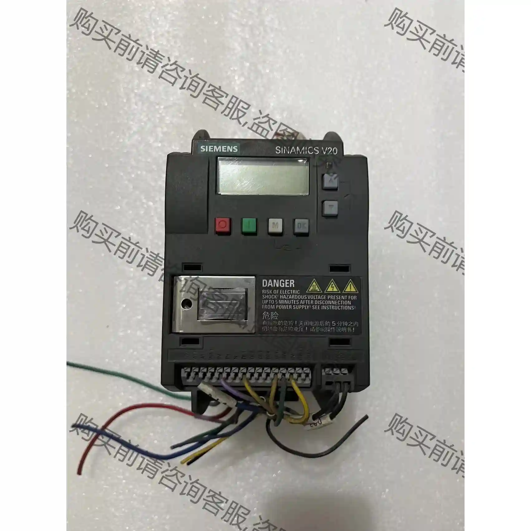 6SL3210-5BE17-5UV0二手拆机西门ziV20变频 先议价 拆机货包好