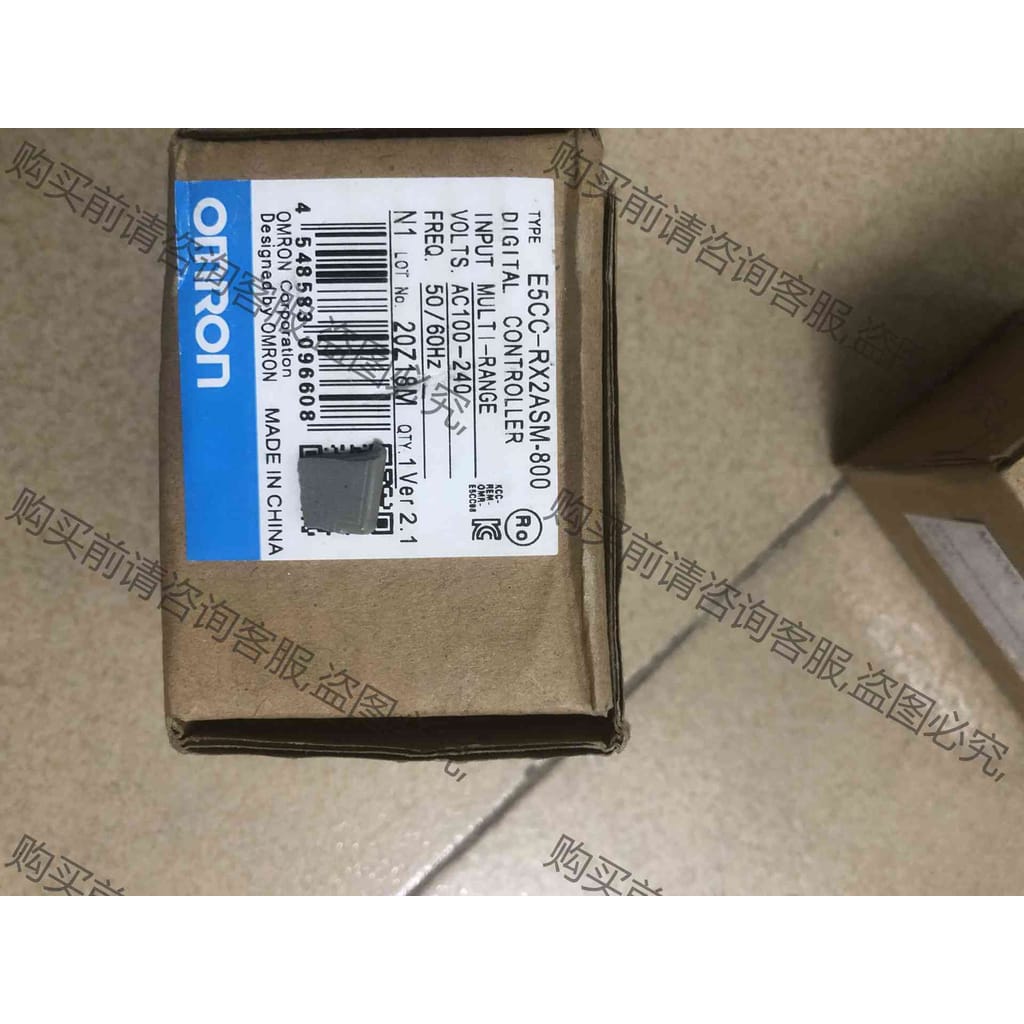 功能正常议价 欧姆long温控E5CC-RXS2ASM-800全新带包装