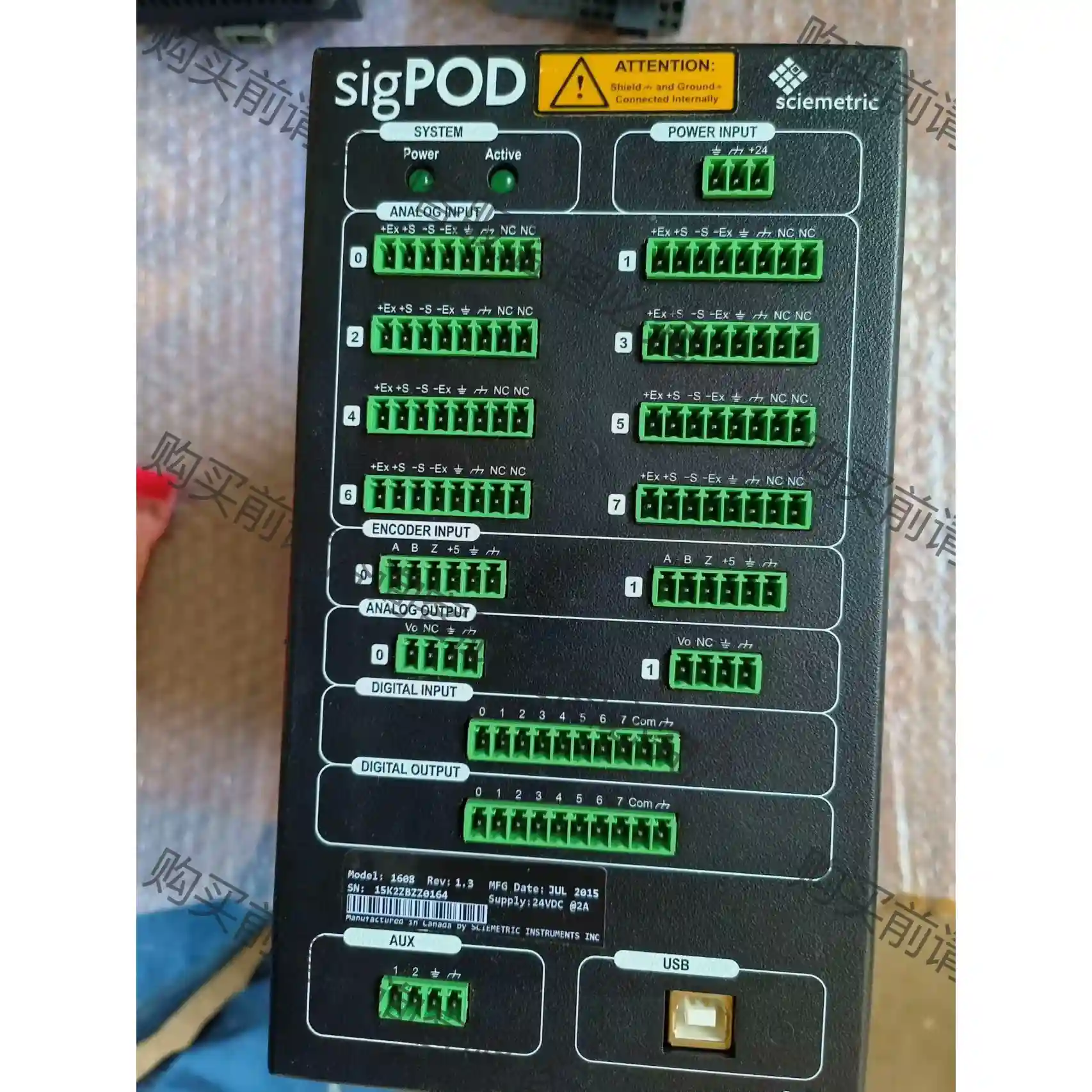 sciemetric sigPOD 裸机加拿大斯曼瑞克，SC 先议价 拆机货包好