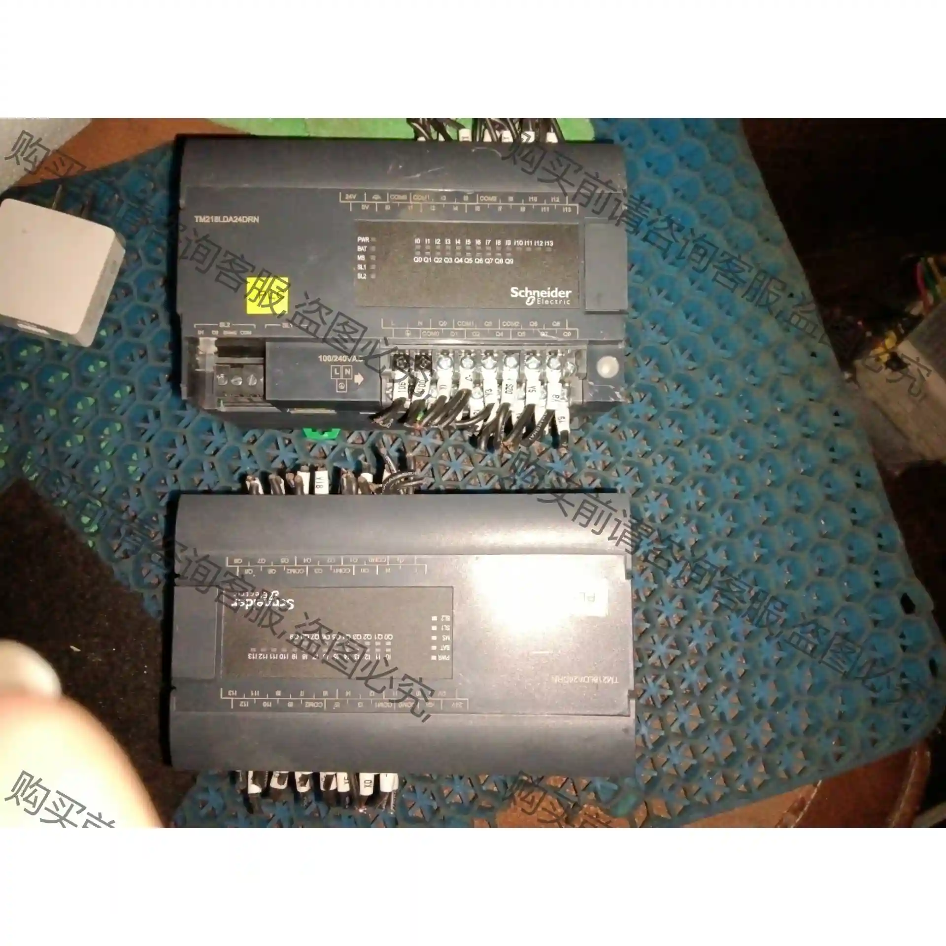 施耐dePLC TM218LDA24DRN成色漂亮，功能包好 先议价 拆机货包好