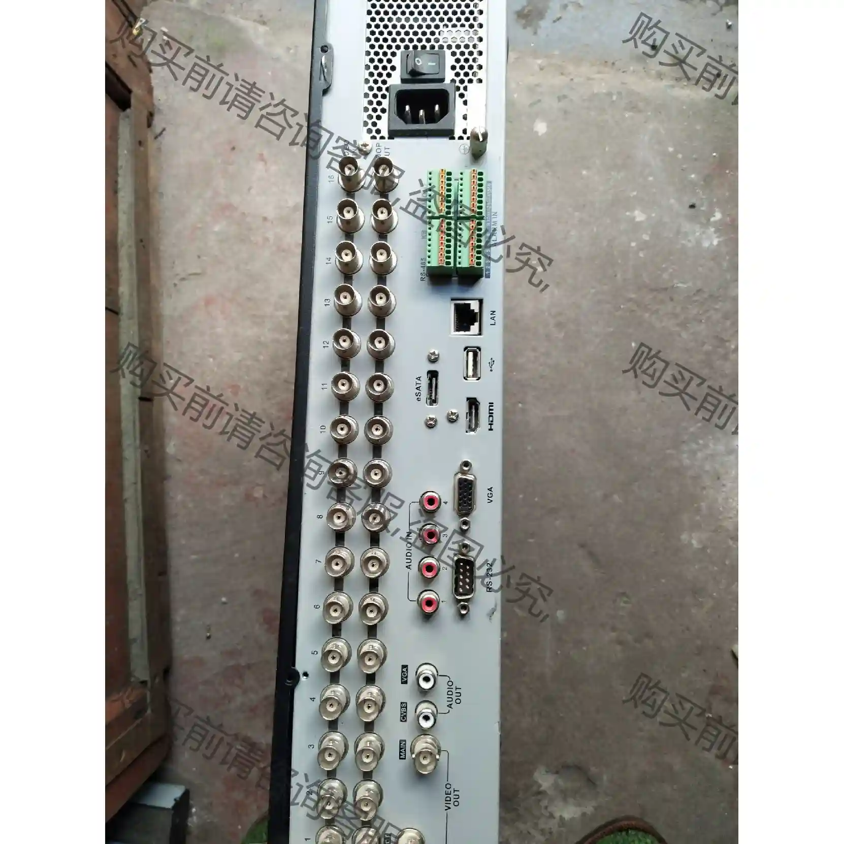 原装海康16路硬盘录像机。DS-8816HW-E4 DS-8 先议价 拆机货包好