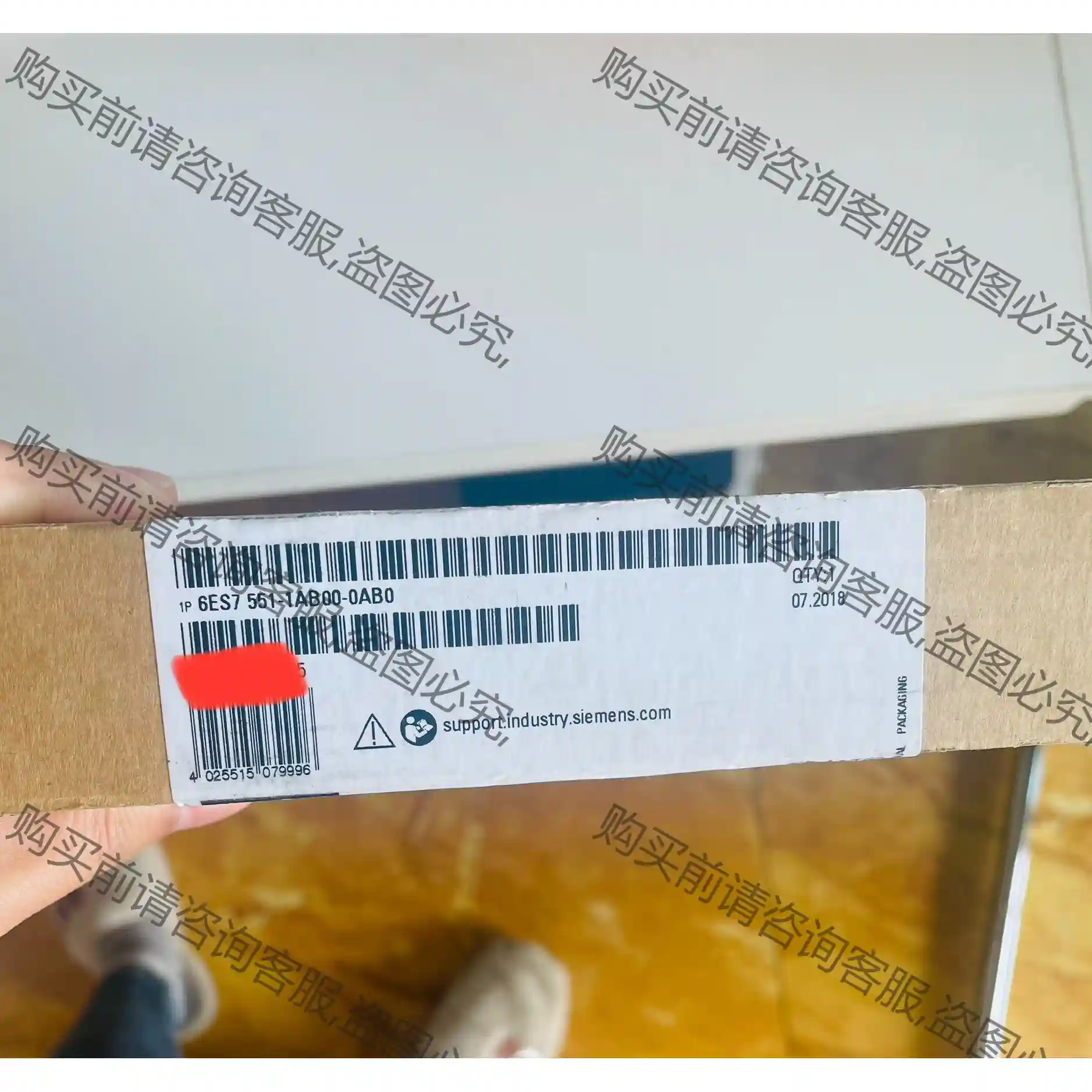 6ES7 551-1AB00-0AB0 原装全新现货，有需要 先议价 拆机货包好
