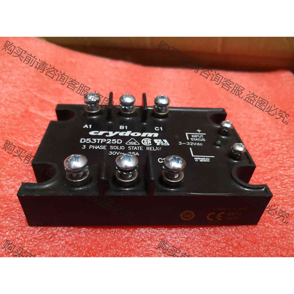 功能正常议价 D53TP25D，D53TP50D，美国快达三相固态继电器，