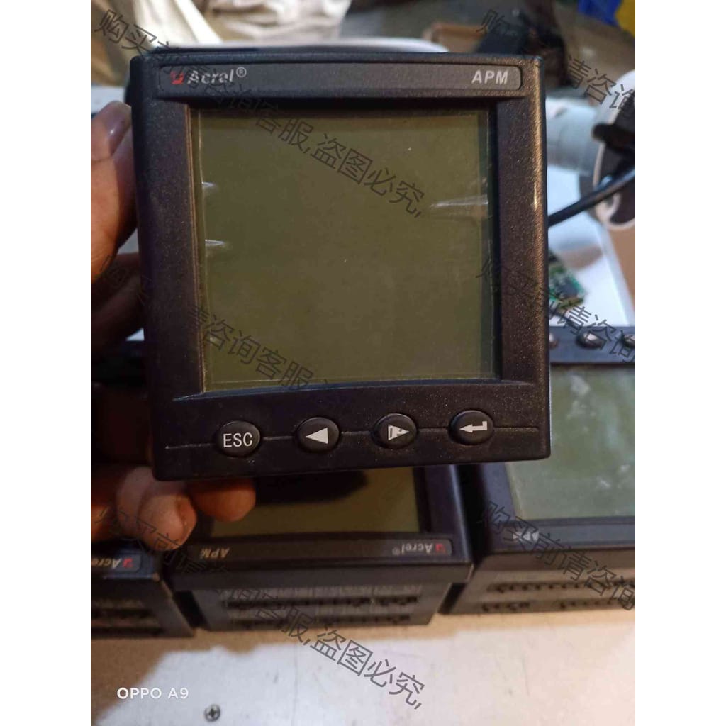 功能正常议价 多功能计量表 网格电力仪表APM801，380V-5A，有4