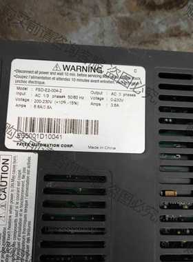 功能正常议价 永宏伺服驱动器 FSD-E2-004-2 实物图 ，拆机包好