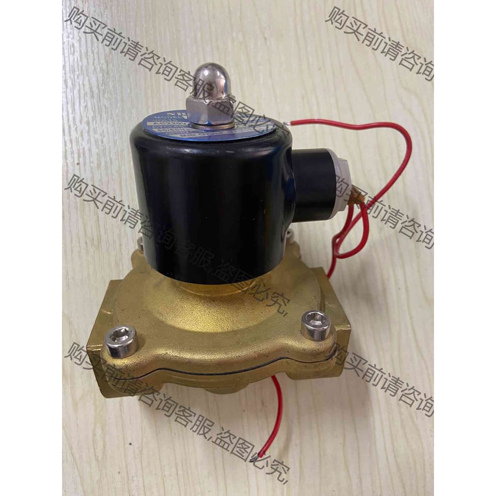 功能正常议价 NBSZC神洲电磁阀水阀，全铜阀体，AC220V，2W-15
