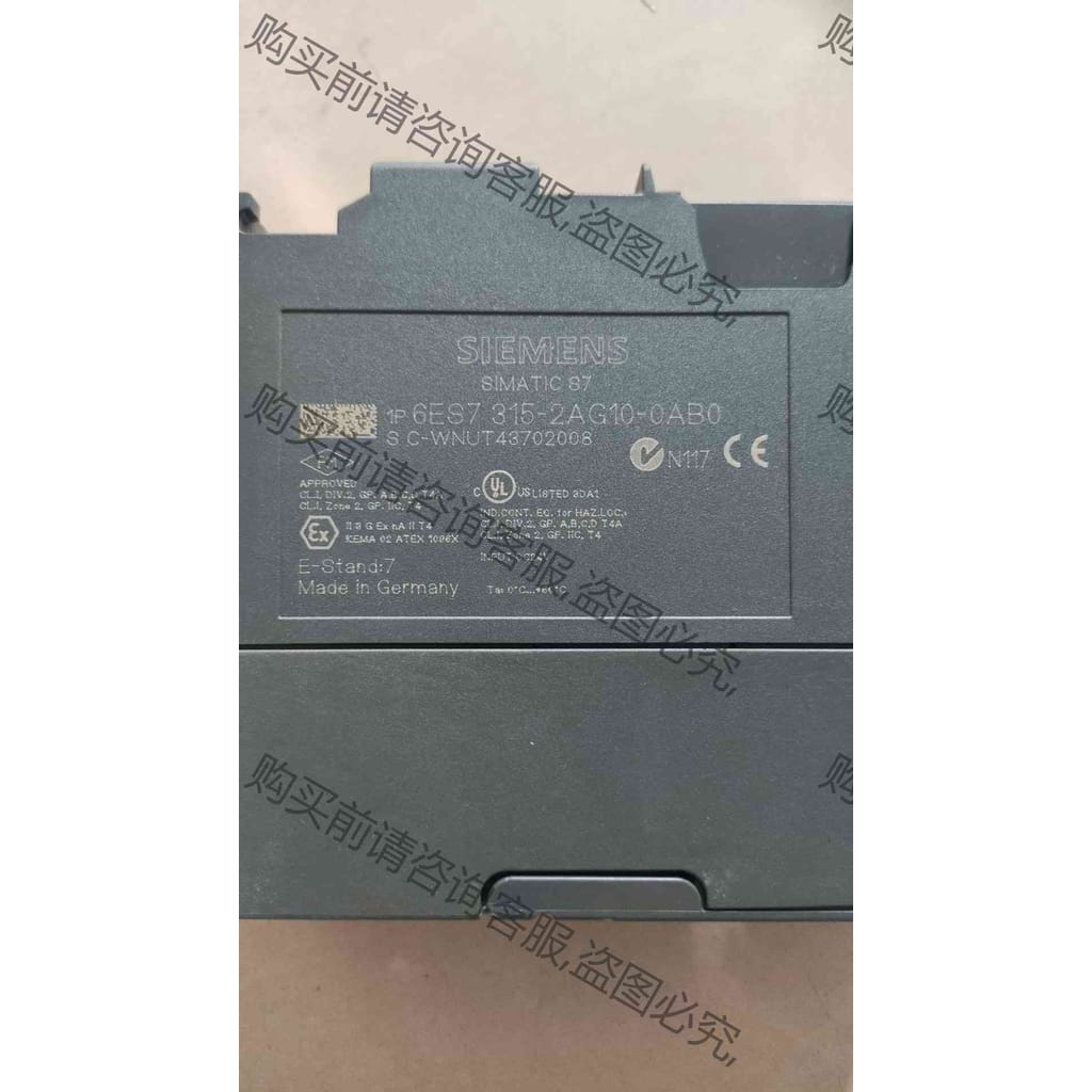 功能正常议价 西门ziCPU315-2AG10-0AB0 SIMATIC