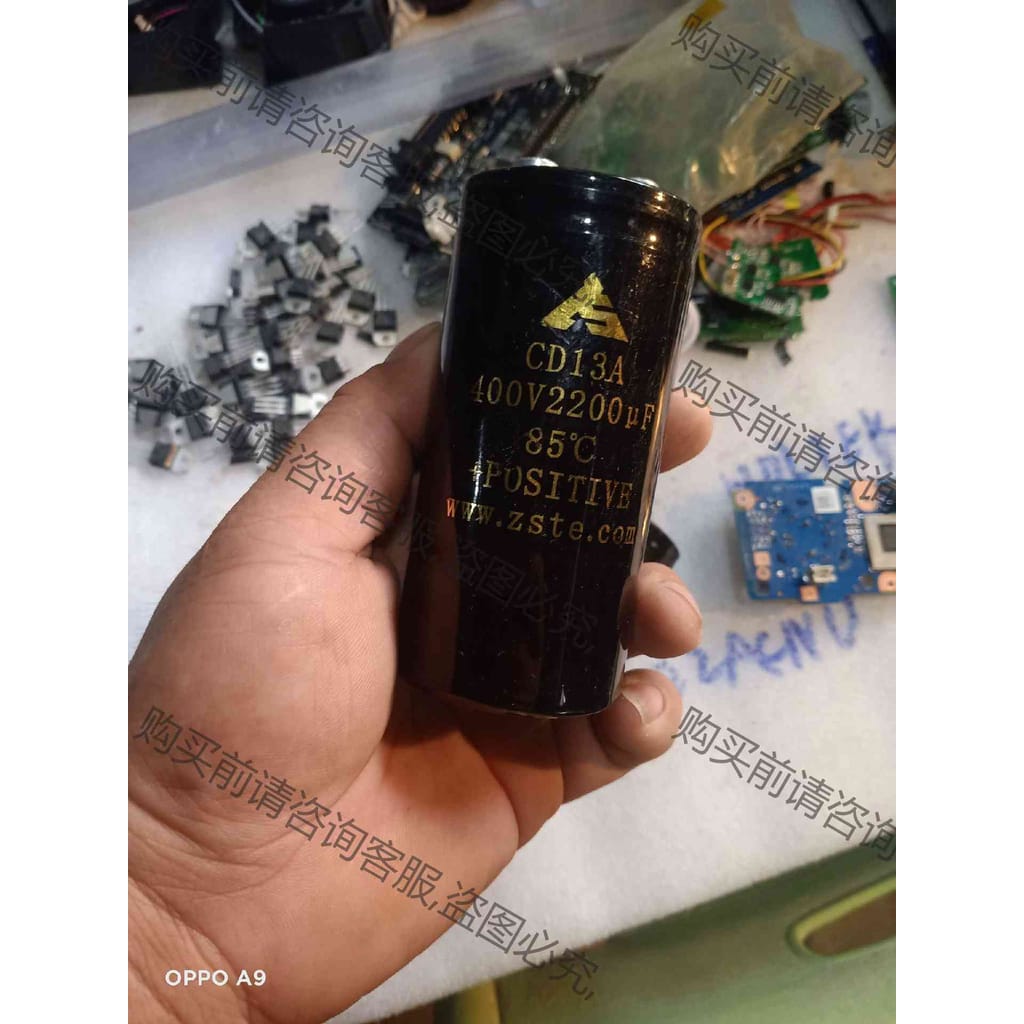 功能正常议价 电解电容2200uF/400Ⅴ一1000uF/400V有90