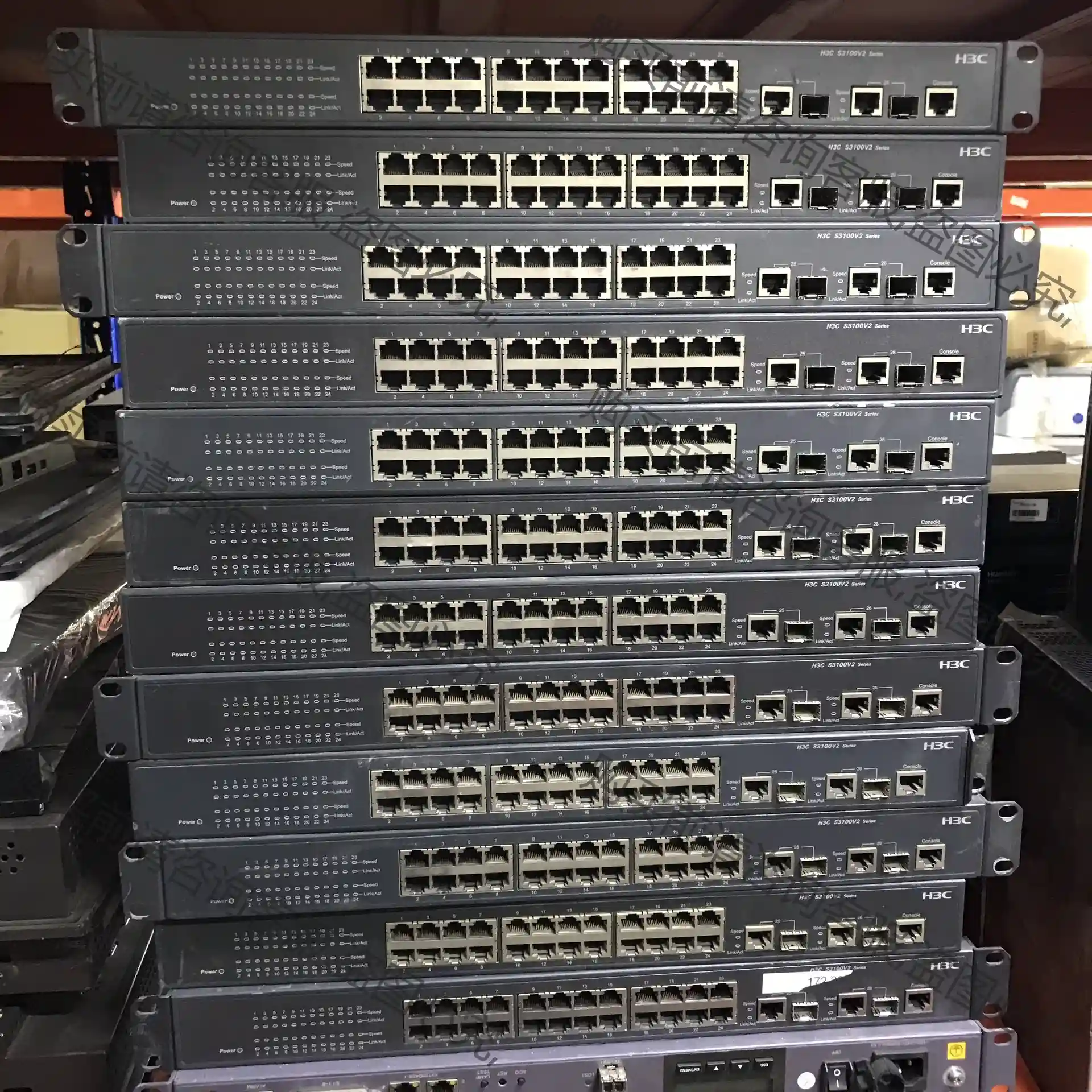 H3C 交换机S3100V2-26TP-winet 24口 先议价 拆机货包好