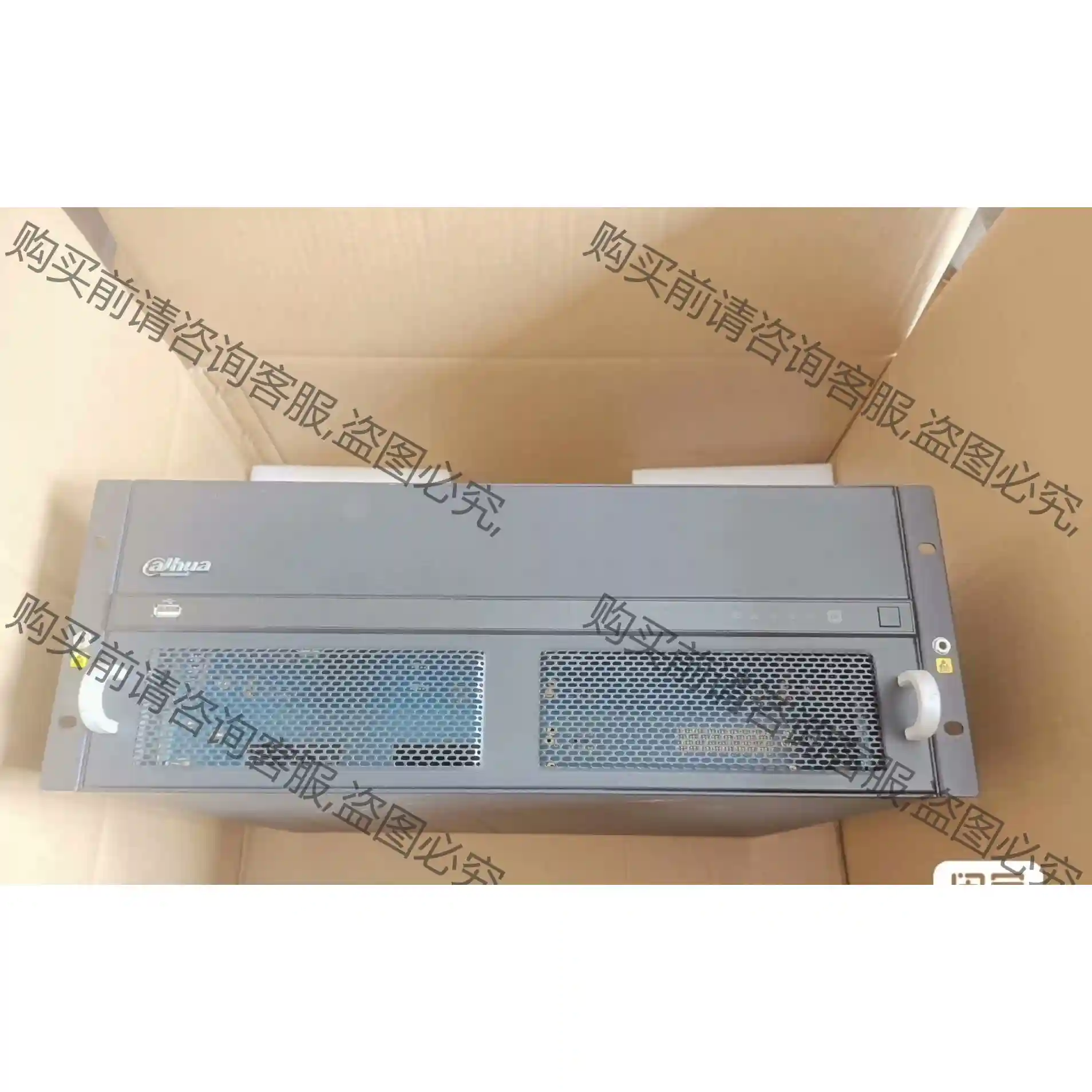 全新大华M70-4U-E解码器主机机箱项目多余插卡即可以使用 先议价