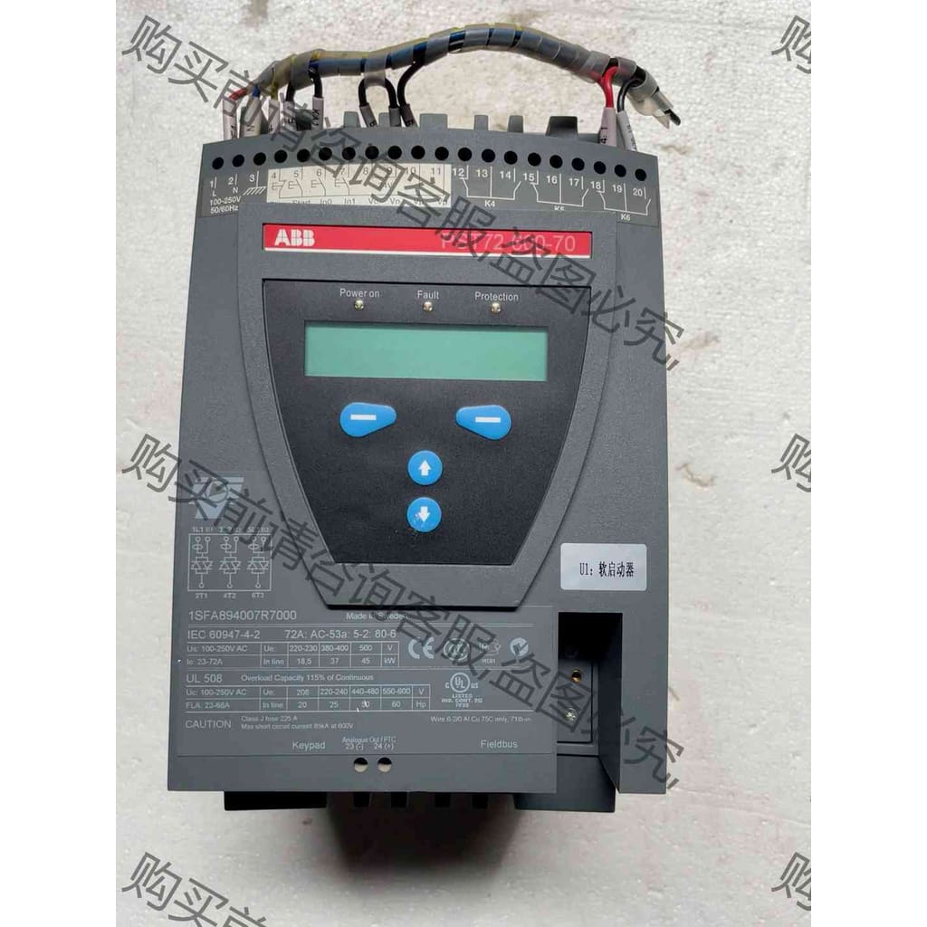 功能正常议价 AB软启动 PST72-600-70 原装拆机无修需要的朋