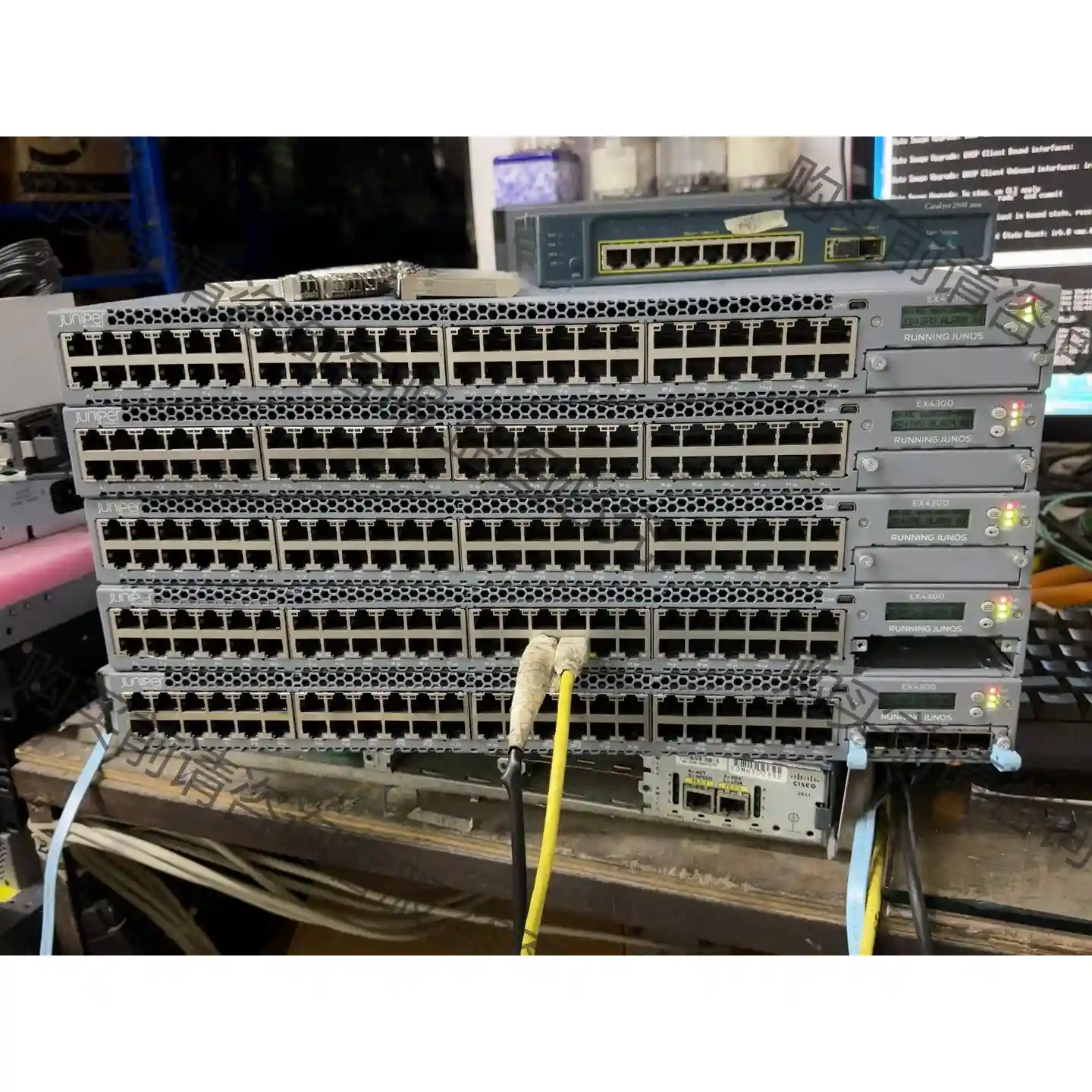 Juniper EX4300-48T 48口千兆 三层WEB 先议价 拆机货包好