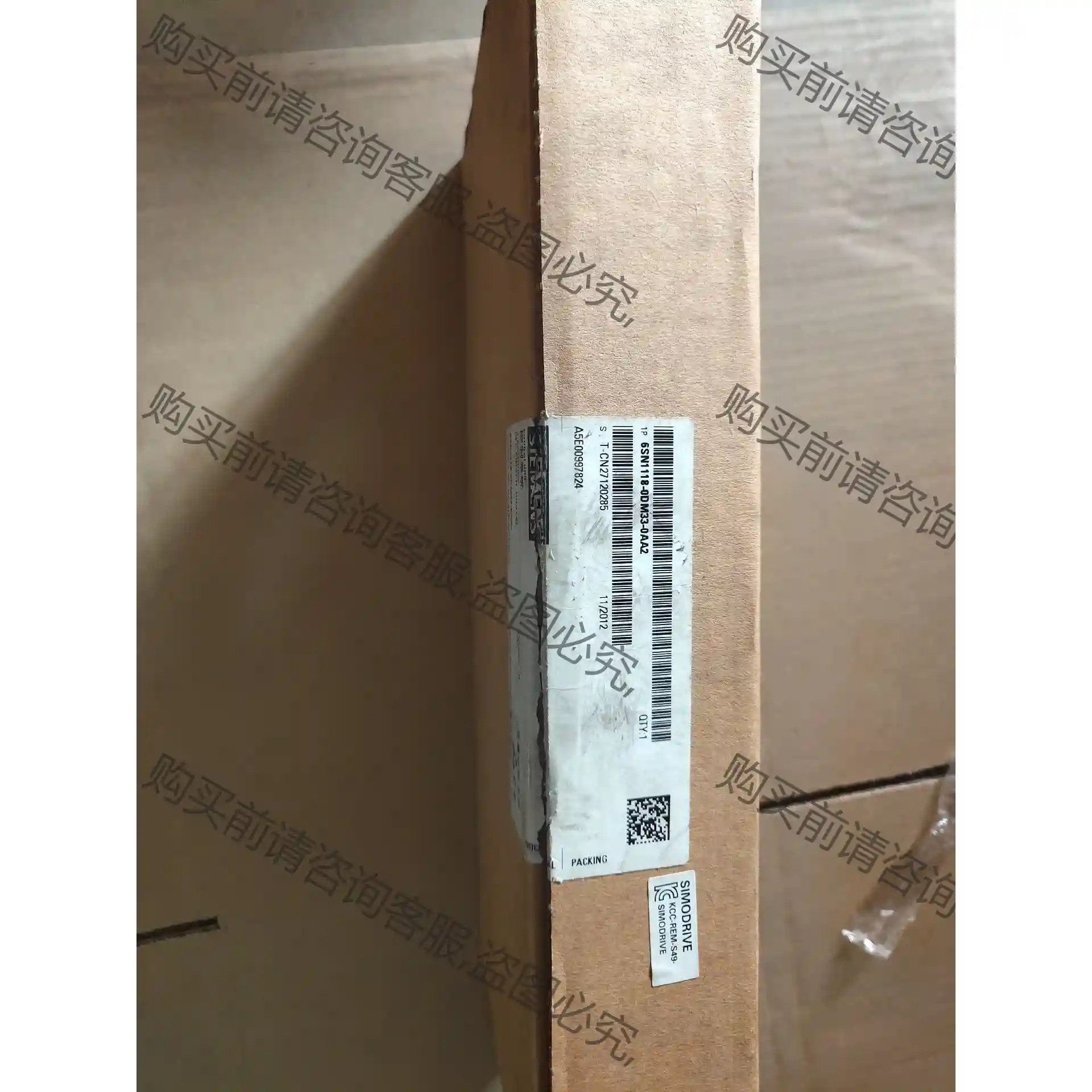 西门zi伺服轴卡6SN1118-0DM33-0AA2 工程余货 先议价 拆机货包好