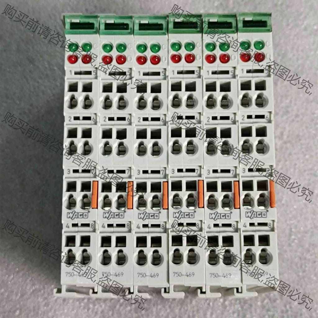 功能正常议价 WAGO万可PLC模块 750-469 原装拆机，成色漂亮