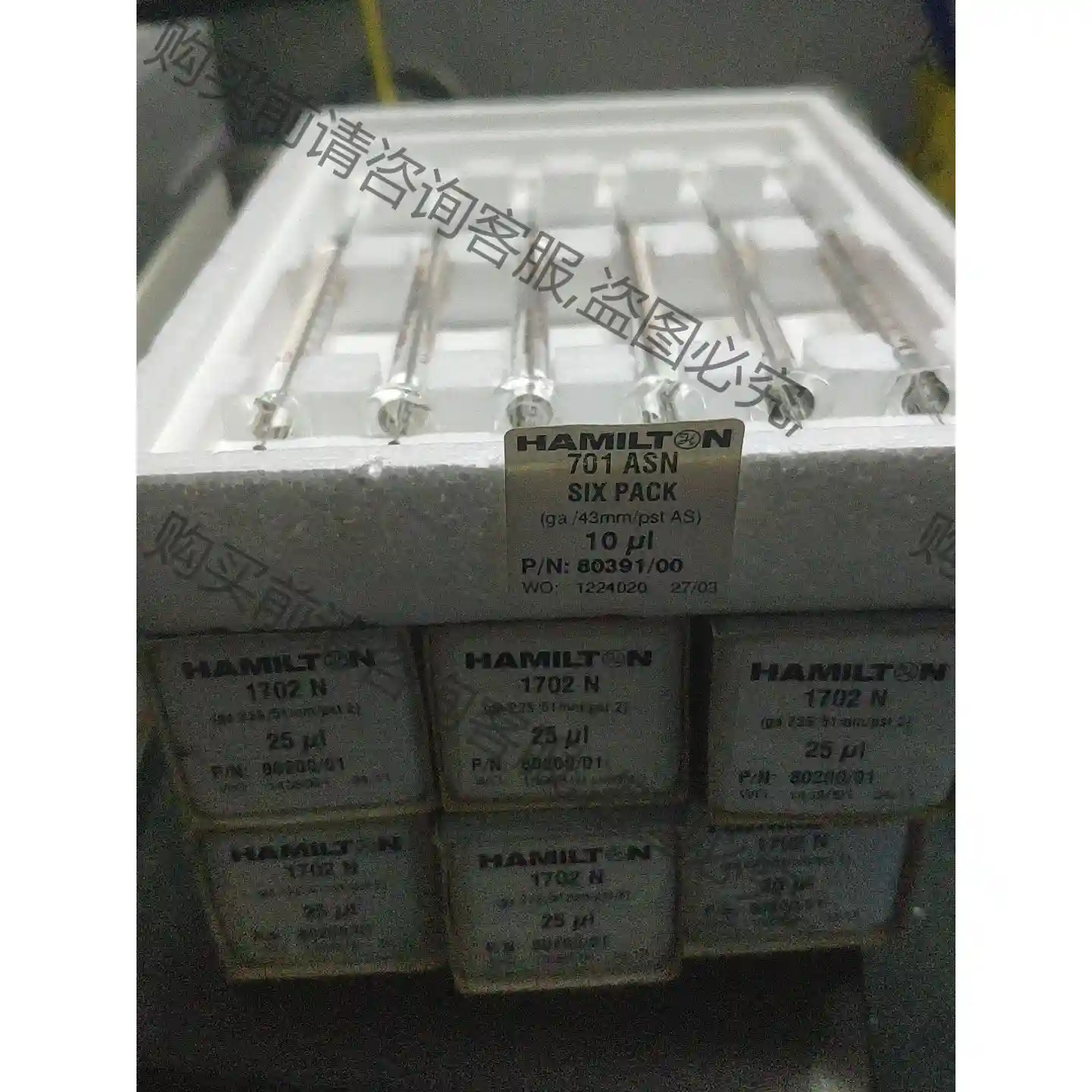 HAMILTON汉米尔顿岛津手动气相自动进样针 221-34 先议价 拆机货