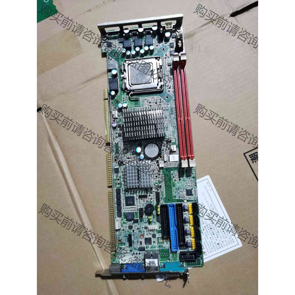 功能正常议价 研华PCA-6011 REV.A1 工控设备机主板 PCA-