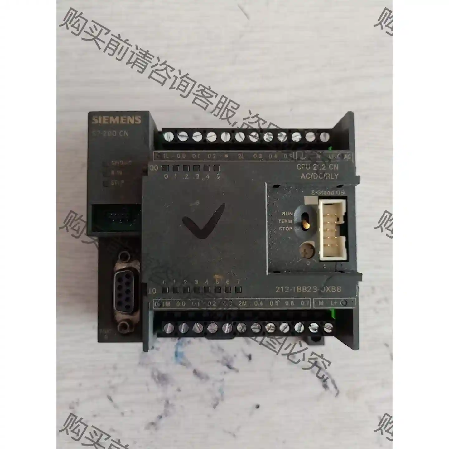 拆机CPU222CN AC/DC/RLY 212-1BB 先议价 拆机货包好