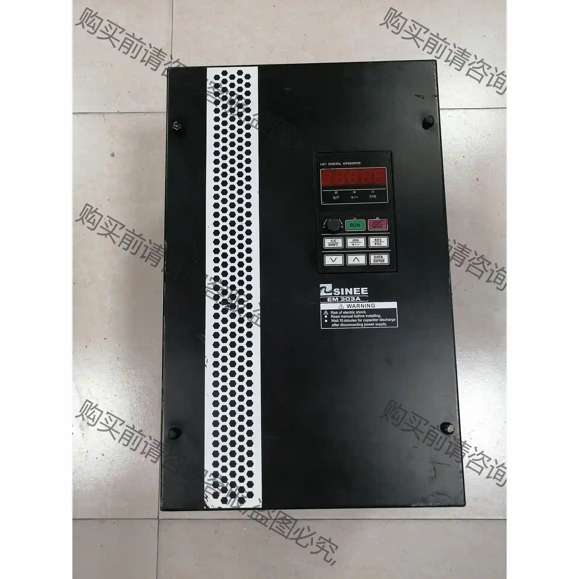 EM303A-022G-3A正弦变频器22KW重载,380V 先议价 拆机货包好