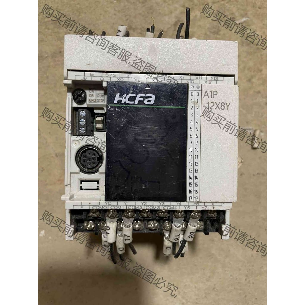 功能正常议价 禾川PLC HCA1P-12x8yt-D 拆机一台