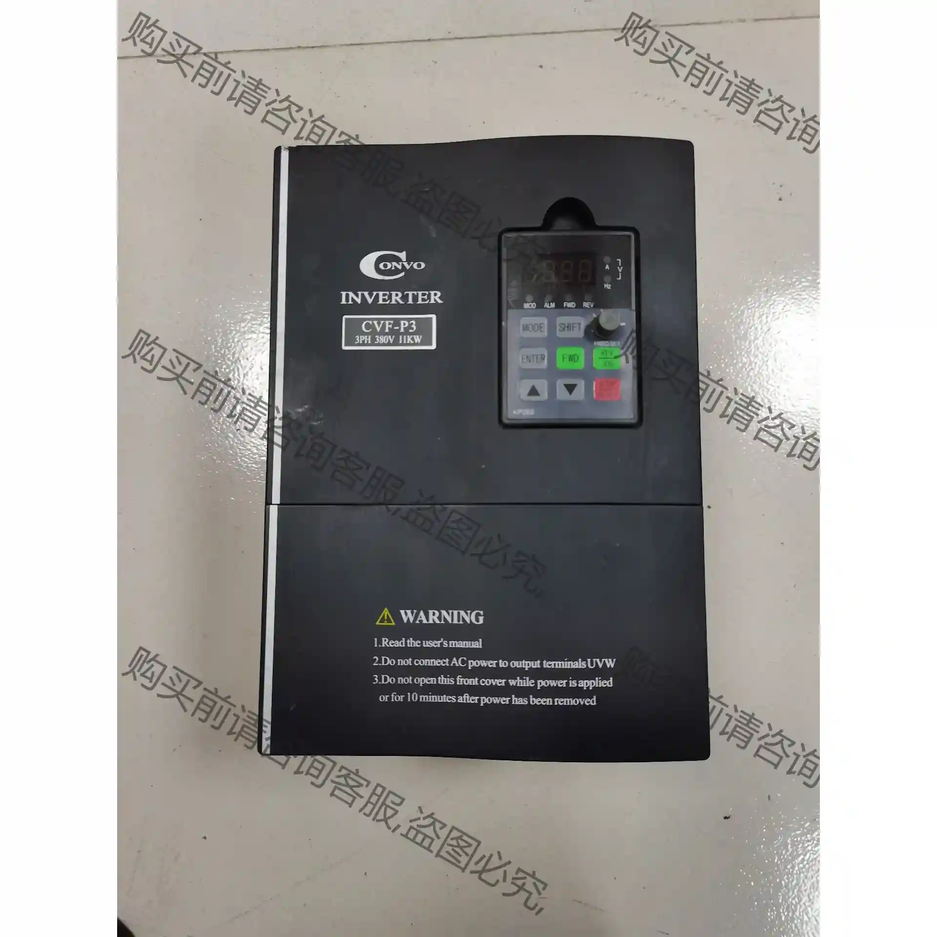 康沃CVF-P3变频器FSCG05.1-11K0-3P380 先议价 拆机货包好