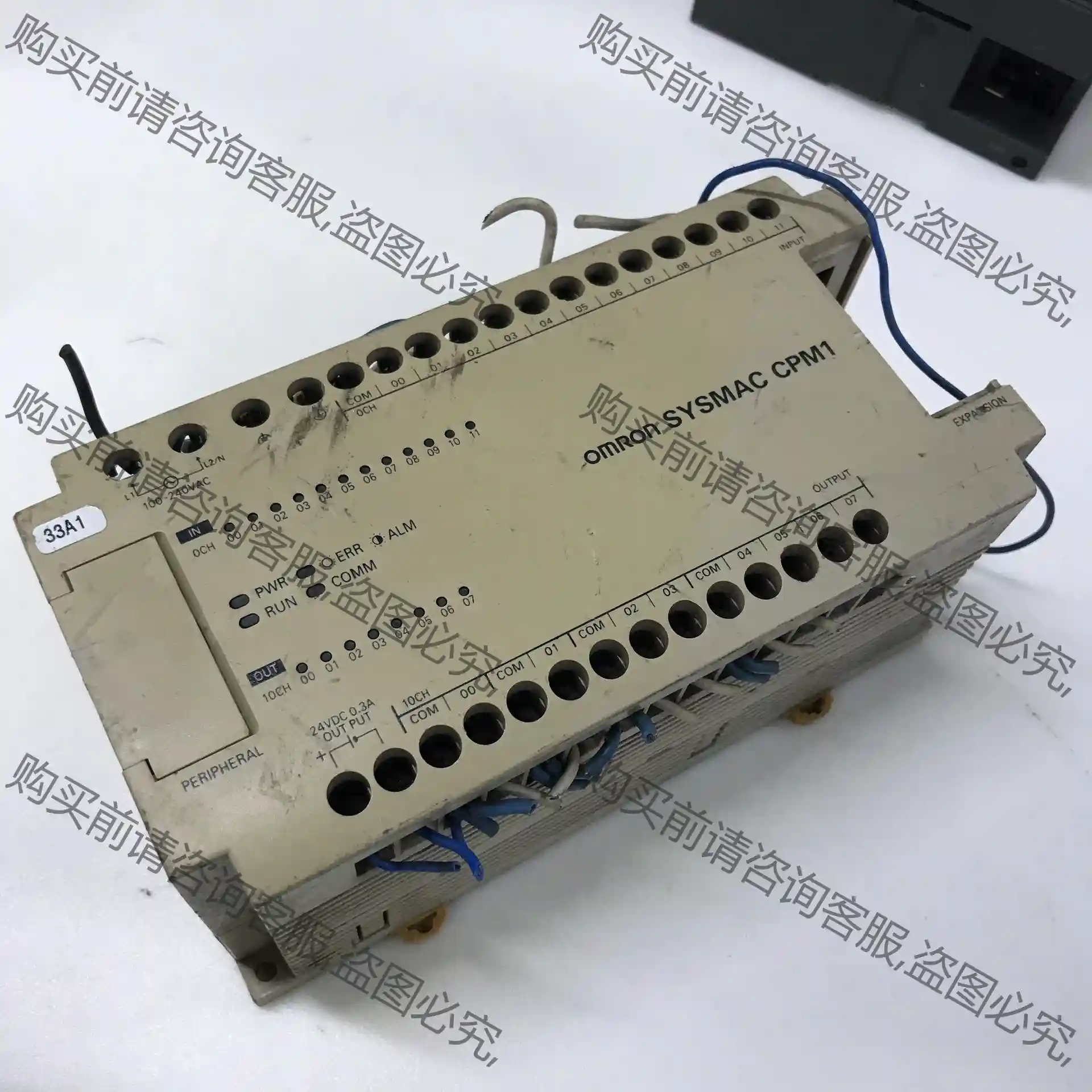 CPM1A-20CDR-A 拆机欧姆longPLC， 先议价 拆机货包好
